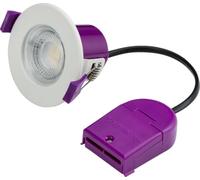 KnightsBridge 230V IP65 5W Fire-Rated CCT LED Downlight