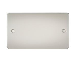 Knightsbridge FP8360PL FP8360 FPAV8360PL Flat 2G Blanking Plate-Pearl, 230 V