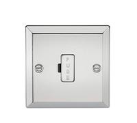 Knightsbridge Fused Spur Unit, Polished Chrome
