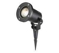 Knightsbridge Garden GU10 Spike Light, Aluminium, Black