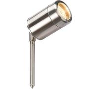 Knightsbridge Garden Spike Light, Steel, GU10 Stainless 304