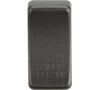 Knightsbridge GDFRIDSB Switch Cover "FRIDGE/FREEZER" - Smoked Bronze