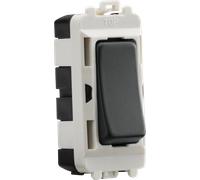 Knightsbridge GDM001AT 20AX 2 Way SP Grid Module - Anthracite