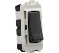 Knightsbridge GDM006AT 20AX 2 Way Retractive SP Module "PRESS" - Anthracite
