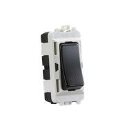 Knightsbridge GDM006MB 20AX 2-Way Retractive SP Module "PRESS" - Matt Black