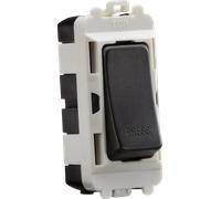 Knightsbridge GDM006SB 20AX 2 Way Retractive SP Module "PRESS" - Smoked Bronze