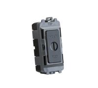 Knightsbridge GDM008MB 20AX DP Key Module "EMG LTG TEST" - Matt Black
