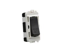 Knightsbridge GDM020MB 10A Fan Isolator Module - Matt Black
