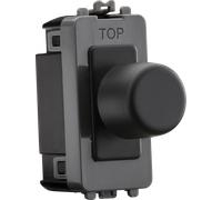 Knightsbridge GDM150IAT 1G 2-Way 10-150W(5-100W LED) Intelligent Dimmer - Anthracite