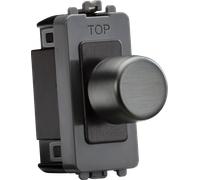 Knightsbridge GDM150ISB 1G 2-Way 10-150W(5-100W LED) Intelligent Dimmer - Smoked Bronze