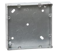 Knightsbridge GDSG68G 6-8G 35mm Galvanized Steel Box