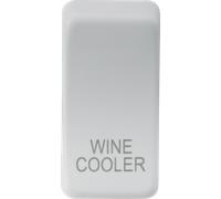 Knightsbridge GDWINEMW Switch Cover "WINE COOLER" - Matt White