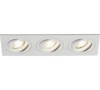 Knightsbridge AMA3TSW Ambar Tri Tilt Square Downlight White