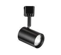 Knightsbridge GU10 Directional Track Cylindrical Spotlight in Black