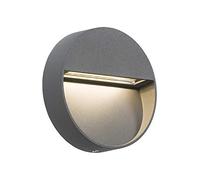 Knightsbridge Guide Light, Die Cast Aluminium, 2 W, Grey, 11.5 x 2.8