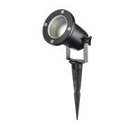 Knightsbridge GUSPBK 230V IP65 GU10 Ground Spike - Black