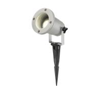 Knightsbridge GUSPGR 230V IP65 GU10 Ground Spike - Grey