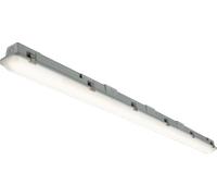 Knightsbridge HEX5EM HELIX ONE 5FT 230V IP66 IK10 26W Modular Non-Corrosive Fitting with Dual Mode Emergency - 4000K