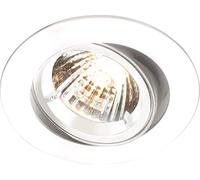 KnightsBridge IP20 230V GU10 White Recessed Tilt Twist & Lock Downlight