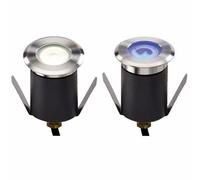 KnightsBridge IP65 1W LED Mini Walk & Drive Over Ground Light - Blue
