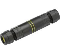 Knightsbridge JB0013 IP68 24A Weatherproof Inline Connector with Lever Terminals (3 Pole)