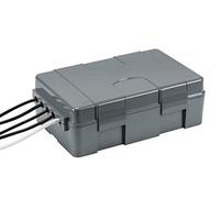 Knightsbridge JB55 IP55 Weatherproof Electrical Box for Outside - Grey
