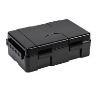 Knightsbridge JB55BK IP55 Weatherproof Electrical Box for Outside - Black, 116.0 mm*334.0 mm*220.0 mm