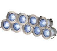 Knightsbridge KIT16B IP65 230V 10x 0.2w Blue LED Kit