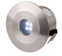 Knightsbridge KIT4B Stainless Steel LED Kit, 4 x 0.5 W Blue LED, IP44