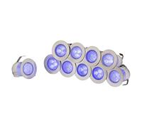 Knightsbridge KITAV16B IP65 230 V LED Kit, Plastic, Silver/Blue, 1 W, Pack of 10