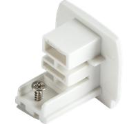 Knightsbridge KLECW K-LINE 230V 3-Circuit Track Dead End Cap - White