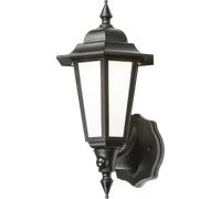 Knightsbridge LANT1BKP 230V IP54 8W LED Wall Lantern with Daylight Sensor - Black