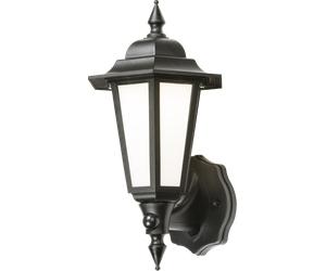 Knightsbridge LANT1BKP 230V IP54 8W LED Wall Lantern with Daylight Sensor - Black