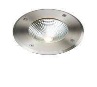 Knightsbridge LDGL9 230V IP65 9W LED Stainless Steel Recessed Ground Light 3000K