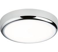 Knightsbridge BT9ACTCH 230V IP65 9W CCT Adjustable LED Bulkhead with Chrome Trim