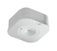 Knightsbridge LED Emergency Light, Polycarbonate, White
