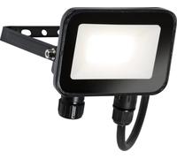 Knightsbridge LED Flood Light, Die-Cast Aluminium, Cool White, 10W