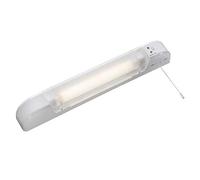 Knightsbridge LED Shaver Light with Dual Voltage Socket, Polycarbonate, 6 W, White, SLIGHT2