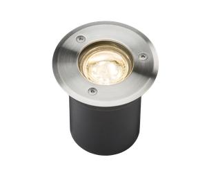 Knightsbridge LEDGL3W 230V IP65 3W LED Stainless Steel Recessed Ground Light - 3000K
