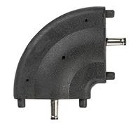Knightsbridge LEDRACON Right Angle Connector for LED Linkable Flat Striplights, 24 V DC, PVC