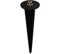 Knightsbridge Lighthouse Spike1 High-Quality Floodlight Mounts Black Spike 10W And 20W