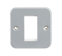 Knightsbridge M1G Metal Clad 1G Modular Faceplate