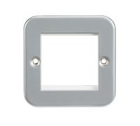 Knightsbridge M2G Metal Clad 2G Modular Faceplate