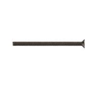 KnightsBridge M3.5 x 50mm Flat-Head countersunk electrical socket screw - Black