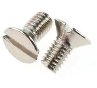 KnightsBridge M3 x 6mm Grid Faceplate Screw - Nickel Plated