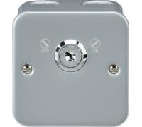 Knightsbridge M8341L Metal Clad 20A DP Lockable Switch