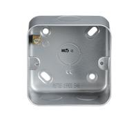 Knightsbridge Metal Clad 1G Back Box - M8700