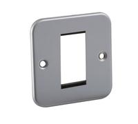 KnightsBridge Metal Clad 1G Modular Faceplate