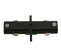 Knightsbridge ML522-230V SINGLE CIRCUIT TRACK IN-LINE CENTRAL CONNECTOR BLACK IP20 W/ 1YR WARRANTY