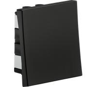 Knightsbridge NET12WBK 20AX 1G Intermediate Modular Wide Rocker Switch (50x50mm) - Black